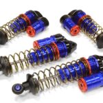 Billet Machined Piggyback Shock (4) for Associated RC10B5M (ASC90003)