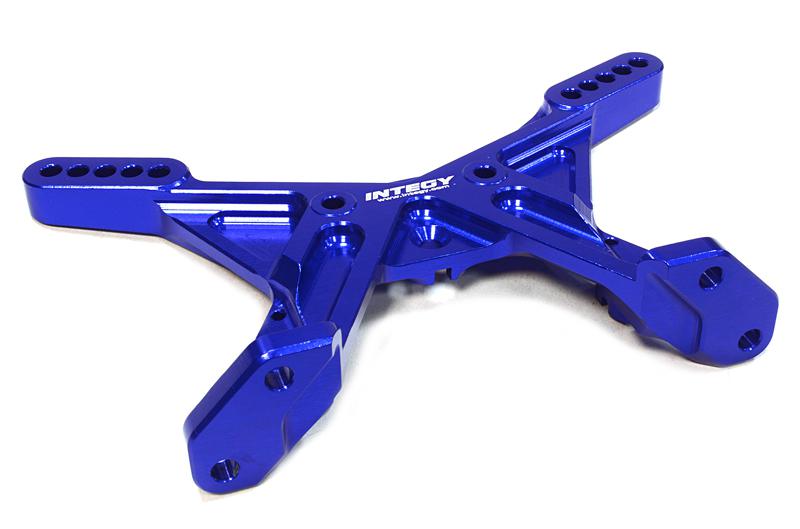 C26084BLUE Billet Machined Rear Shock Tower for Associated RC10B5 - Image 1