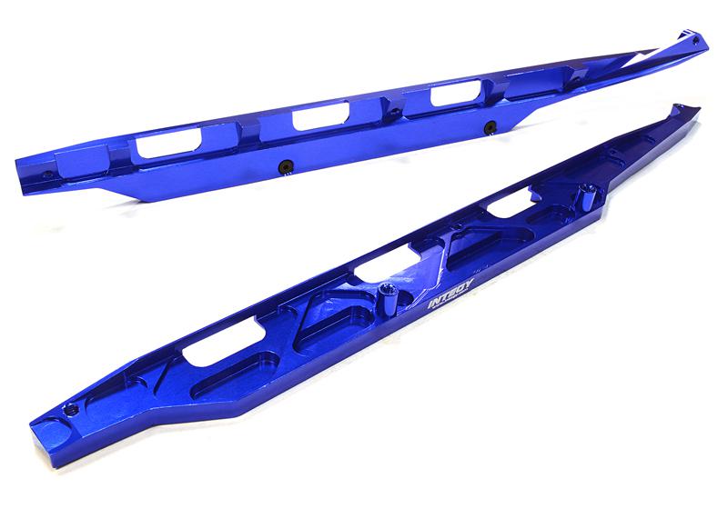 C26148BLUE Billet Machined Replacement Side Rails for C26146 LCG Conversion Kit - Image 1