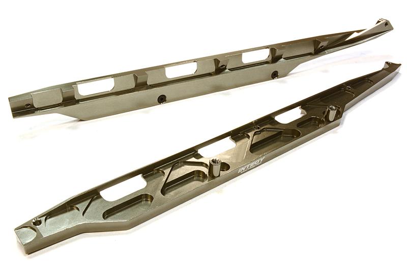 C26148GREY Billet Machined Replacement Side Rails for C26146 LCG Conversion Kit - Image 1