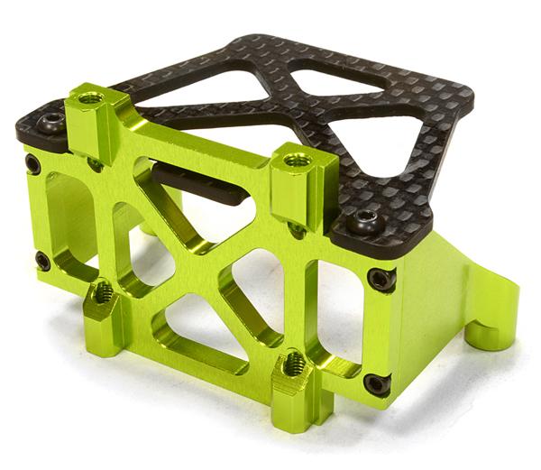 C26149GREEN Billet Machined Replacement Rear Bulkhead Brace for C26146 LCG Conversion Kit - Image 1