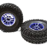 Billet Machined 5 Spoke DU 1.9 Wheel & Tire(2) for 1/10 Scale Crawler O.D.=113mm