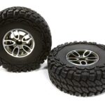 Billet Machined 5 Spoke DU 1.9 Wheel & Tire(2) for 1/10 Scale Crawler O.D.=113mm