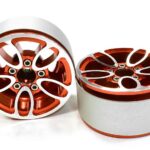 Billet Machined 5 Spoke Type DU Off-Road 1.9 Size Wheel (2) for Scale Crawler