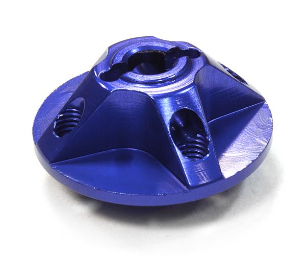C26193BLUE Billet Machined Spur Gear Mount for HPI 1/10 Sprint 2 On-Road - Image 1