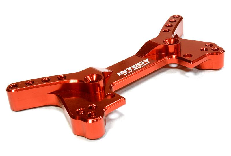 C26209RED Billet Machined Front Shock Tower for HPI 1/10 Sprint 2 On-Road - Image 1