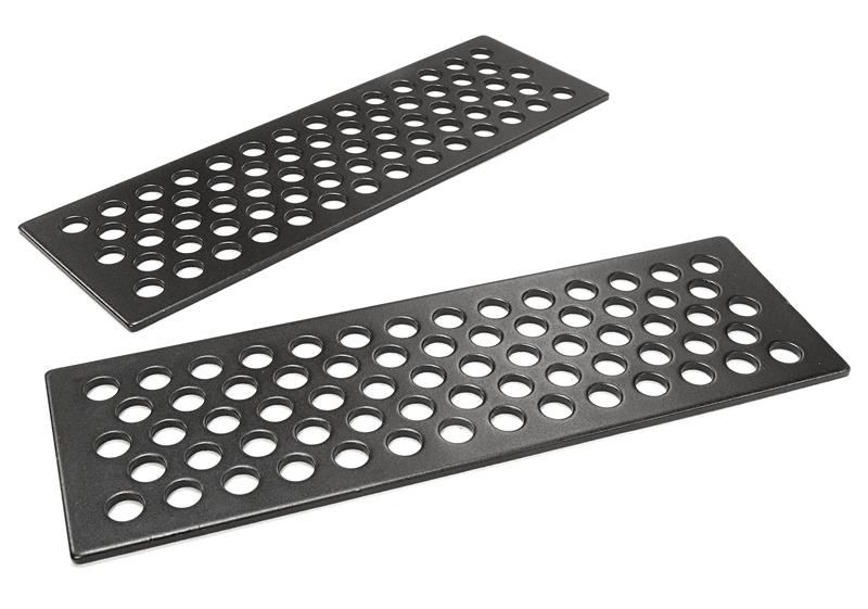 C26220BLACK Realistic Alloy Vehicle Extraction & Recovery Boards for 1/10 Scale Off-Road - Image 1