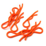 V2 Color Bent-Up Body Clips (8) for 1/10 & 1/8 Size Vehicles(LxW=37x12mm)