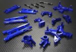 Blue Billet Machined T3 Suspension Upgrade Kit for 1/10 Stampede 4X4 & Slash 4X4 - Image 2