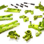 Green Billet Machined Suspension Upgrade Kit for 1/10 Stampede 4X4 & Slash 4X4