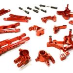 Red Billet Machined T3 Suspension Upgrade Kit for 1/10 Stampede 4X4 & Slash 4X4