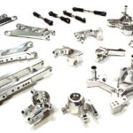 Silver Billet Machined Suspension Upgrade Kit for 1/10 Stampede 4X4 & Slash 4X4