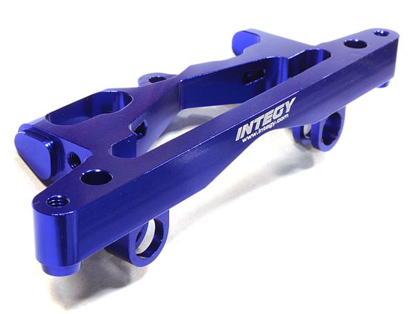C26388BLUE Billet Machined Shock Tower for HPI 1/10 Scale Crawler King - Image 1
