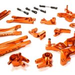 Orange Billet Machined Suspension Upgrade Kit for Traxxas 1/10 Scale Slash 4X4