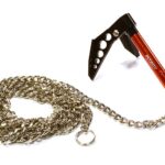 Billet Machined Realistic Scale Model Portable Winch Anchor w/ Chain 1/10 Size