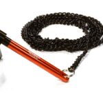 Billet Machined Realistic Scale Model Portable Winch Anchor w/ Chain 1/10 Size