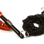 Billet Machined Realistic Scale Model Portable Winch Anchor w/ Chain 1/10 Size