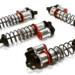 Billet Machined Piggyback Shock Set for Traxxas 1/10 Rustler 2WD & Bandit VXL