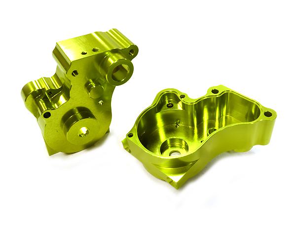 C26485GREEN Billet Machined Center Gearbox for Vaterra Twin Hammers 1.9 Rock Racer - Image 1