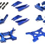 Blue Billet Machined Stage 1 Suspension Upgrade for Traxxas 1/10 Slash 4X4 LCG