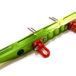 Billet Machined Alloy Rear Bumper for Axial SCX-10 Dingo & Honcho 43mm Mount