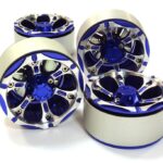 1.9 Size Billet Machined Alloy 6X Spoke Wheel(4)High Mass Type for Scale Crawler