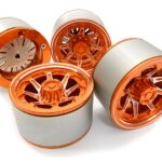 2.2 Size Billet Machined Alloy 8D Spoke Wheel(4)High Mass Type for Scale Crawler