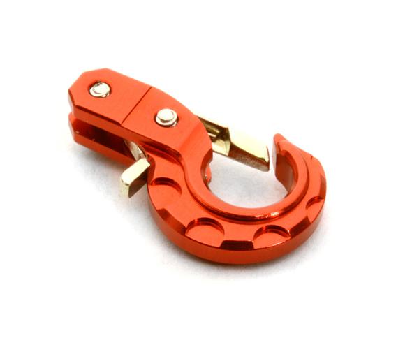 C26626RED Realistic Tow Rope Hook for 1/10 Size Scale Crawler Truck - Image 1
