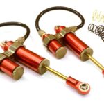 90mm Piggyback Shock(2) w/ Internal Spring for Axial SCX-10, SCX10 II, SCX10 III