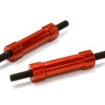 Billet Machined 20mm Aluminum Linkages (2) M3 Threaded for 1/10 Scale Crawler