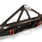 Billet Machined Realistic Rear Bumper for Axial SCX-10 Crawler w/ 43mm Mount