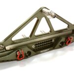 Billet Machined Realistic Rear Bumper for Axial SCX-10 Crawler w/ 43mm Mount