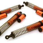 Billet Machined Piggyback Shock Set for HPI 1/10 Scale Crawler King