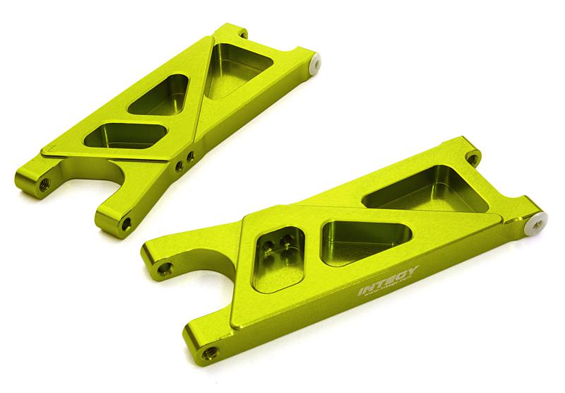 C26740GREEN Billet Machined Rear Suspension Arm for HPI 1/10 Jumpshot MT, SC & ST - Image 1