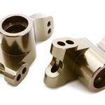 Billet Machined Rear Hub Carriers for HPI 1/10 Jumpshot MT, SC & ST