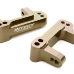 Billet Machined Caster Blocks for HPI 1/10 Jumpshot MT, SC & ST