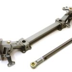 Billet Machined T4 Front Beam Axle w/Steering Setup for Custom 1/14 Semi-Tractor