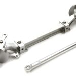 Billet Machined T4 Front Beam Axle w/Steering Setup for Custom 1/14 Semi-Tractor