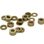 Billet Machined 16pcs Aluminum M3x6 Washer Spacer (0.5, 1, 2, 3mm)