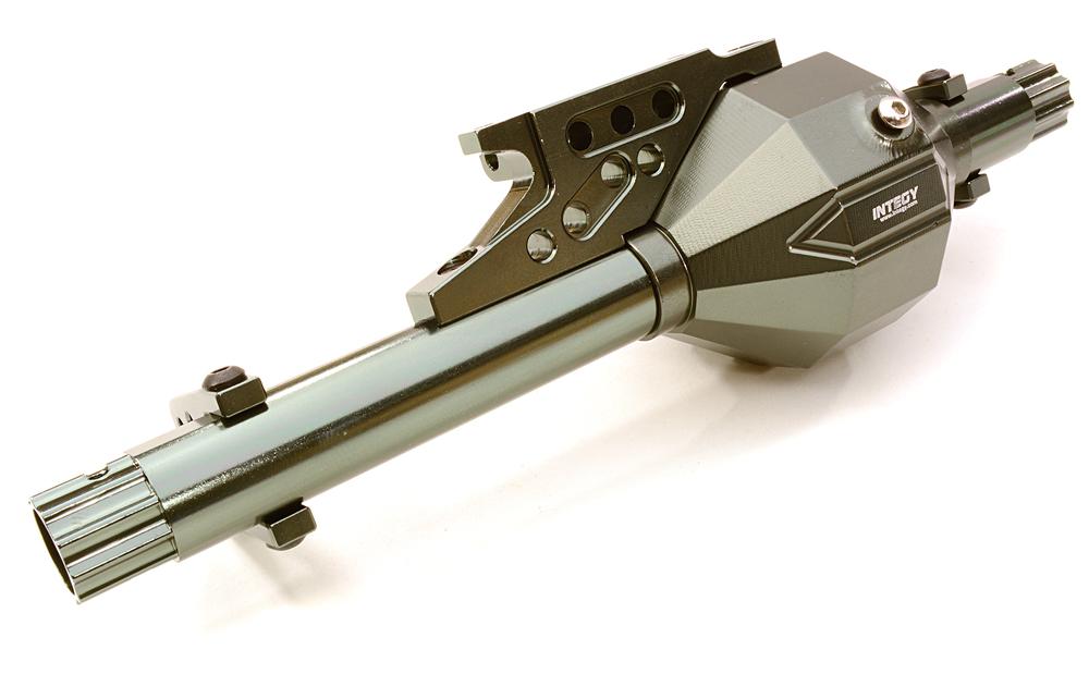 C26794GUN Billet Machined T8 Front Axle Housing Kit for Axial 1/10 Wraith 2.2 Rock Racer - Image 1