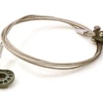 1/10 Model Scale Recovery Winch Cable w/ Hooks for Off-Road Crawler