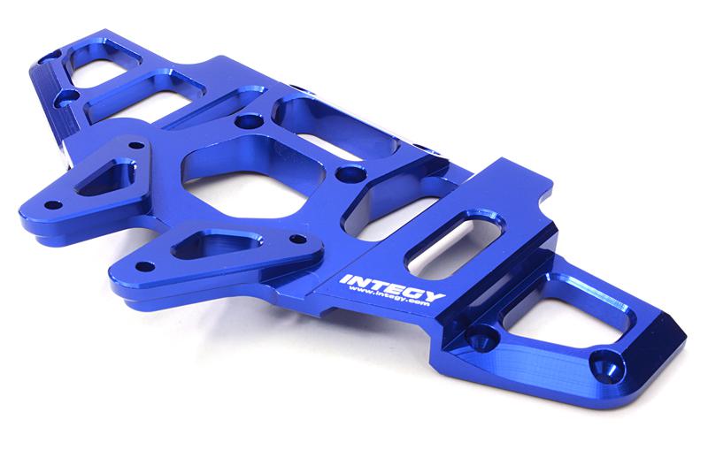C26868BLUE Billet Machined Front Clip for Axial 1/8 Yeti XL Rock Racer Monster Buggy - Image 1