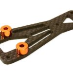 Machined Front Top Chassis Plate for Vaterra Twin Hammers 1.9 Rock Racer