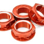 Machined Serrated 25mm Hex Wheel Nut (4) for 1/5 Losi Buggy & Monster Truck