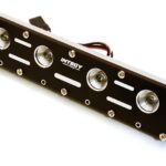 Realistic Roof Top LED Light Bar w/Metal Housing 125x18x27mm for 1/10, 1/8 & 1/5