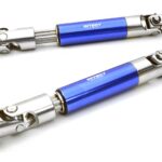 Billet Machined Stainless Steel Center Drive Shafts for Axial 1/10 SCX-10