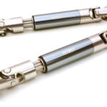 Billet Machined Stainless Steel Center Drive Shafts for Axial 1/10 SCX-10