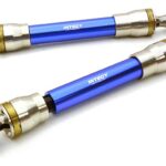 Billet Machined Stainless Steel Center Drive Shafts for Axial 1/10 Wraith 2.2