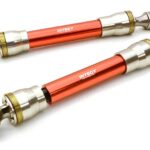 Billet Machined Stainless Steel Center Drive Shafts for Axial 1/10 Wraith 2.2