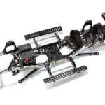 Steel Ladder Frame Chassis Kit w/ Hop-up Combo for SCX-10, Dingo, Honcho & Jeep